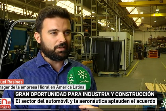 Hidral en Canal Sur Noticias